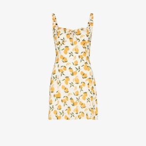 Reformation Christine Dress Lemonade